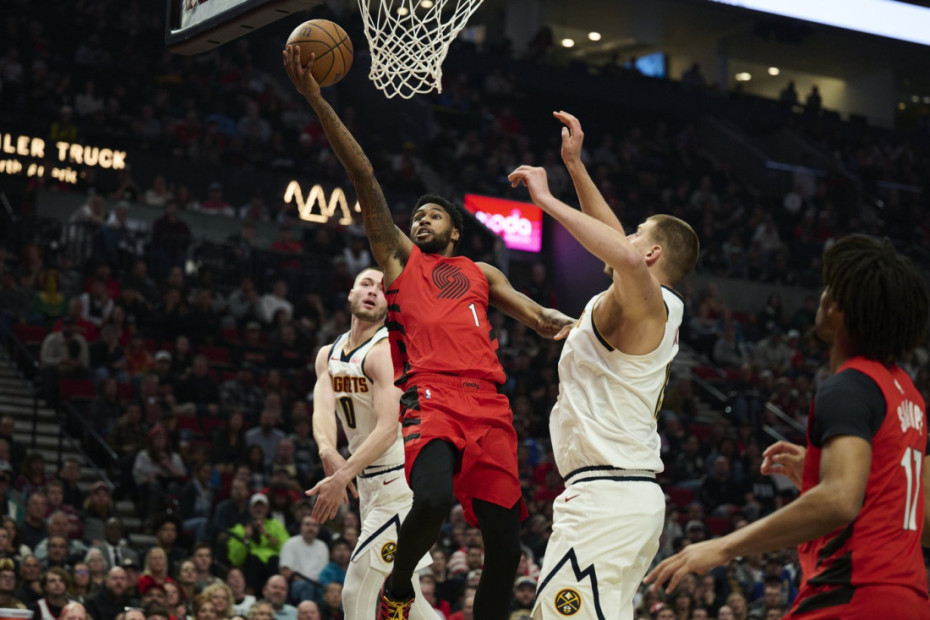 Detalji sa meča Portland - Denver