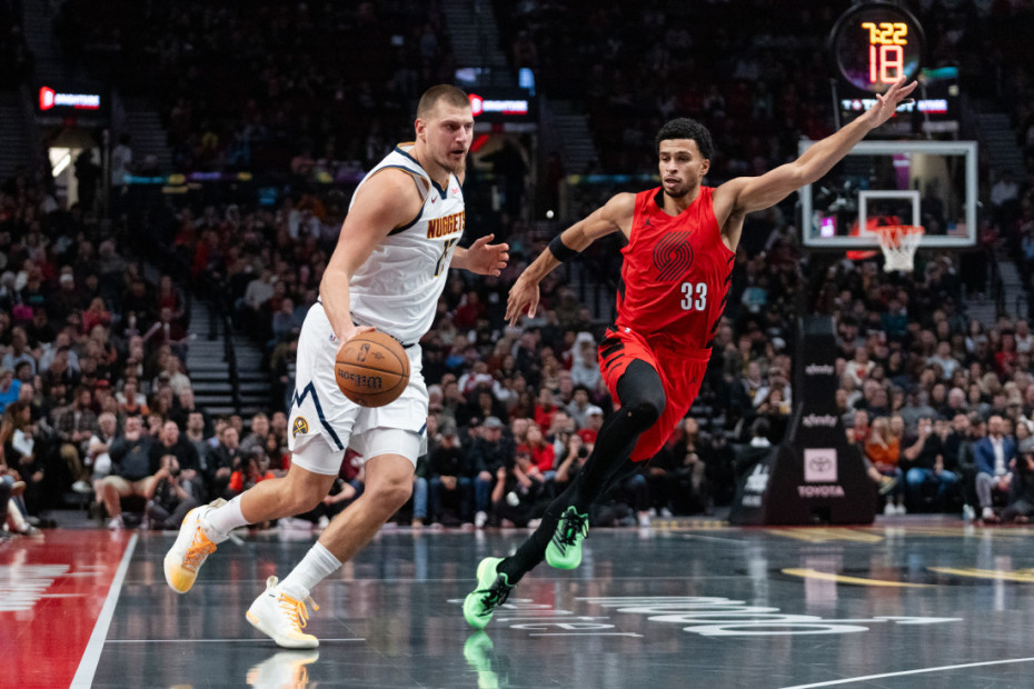 Detalji sa meča Portland - Denver