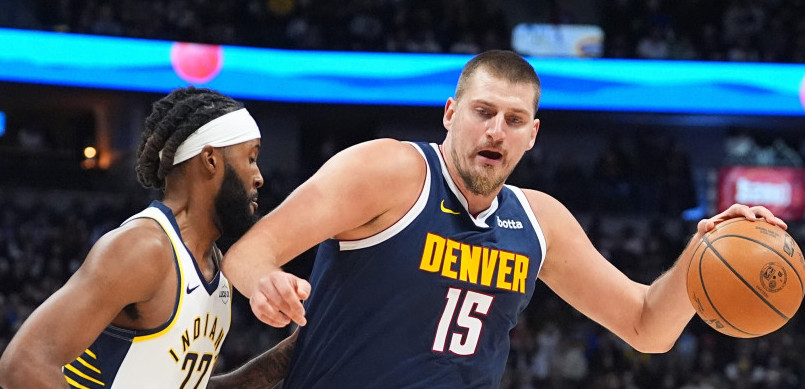 Jokić je mašinaaaaa - Radi šta hoće, maltretirao Pejserse, pa ih demolirao (VIDEO/FOTO)