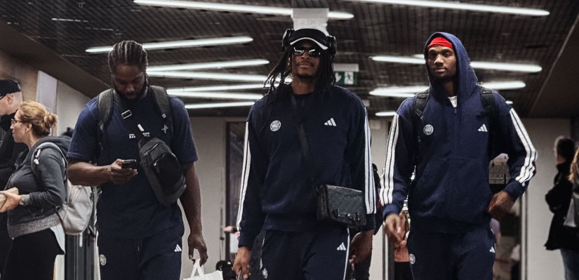 Crveno-beli krenuli put Dubaija - Bitnog igrača i dalje nema (FOTO)