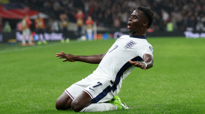 Evo kako je Engleska povela protiv Srbije: Saka volejom matirao Rajkovića (VIDEO)