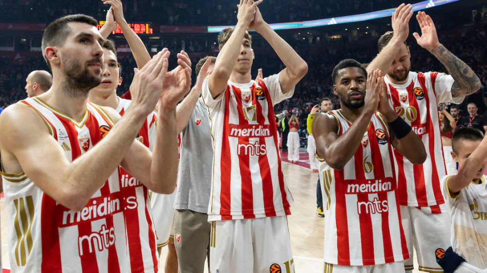 Ekspresan povratak na vrh! Zvezdaši uživaju u pogledu na tabelu Evrolige