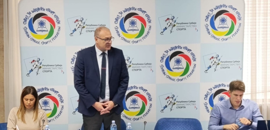Tanasković i dalje na čelu Školskog sporta Srbije