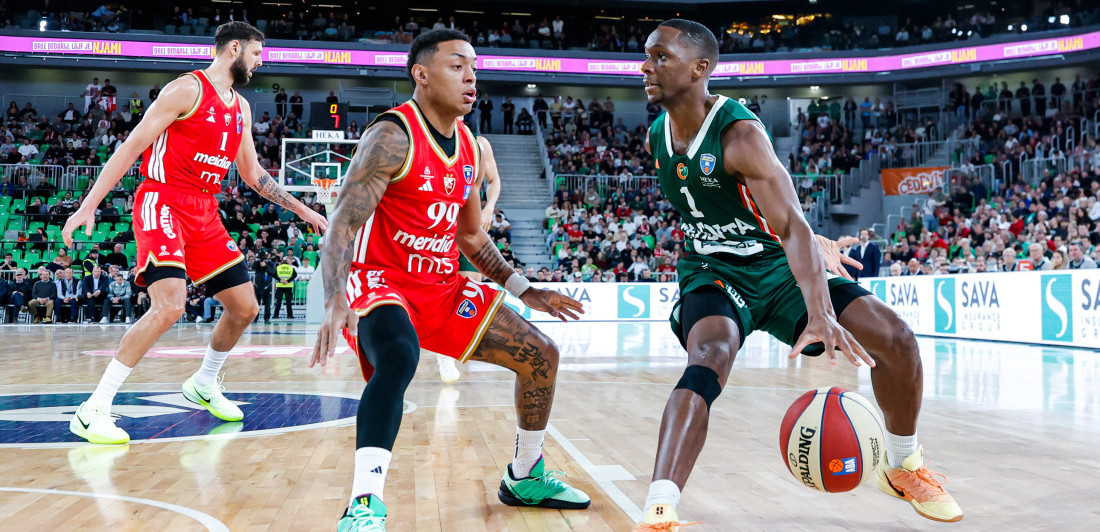 Zvezda pala u Stožicama: Crveno-beli za milimetre ostali bez pobede u Ljubljani