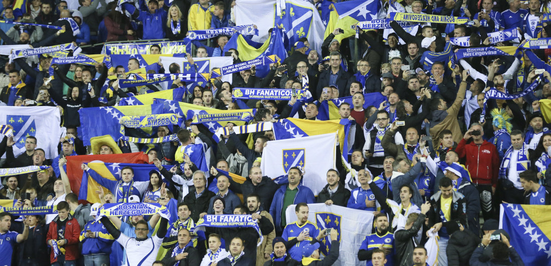 Bosanci napravili ludnicu u Beču: Njih 27.000 čeka istorijski uspeh reprezentacije (VIDEO)