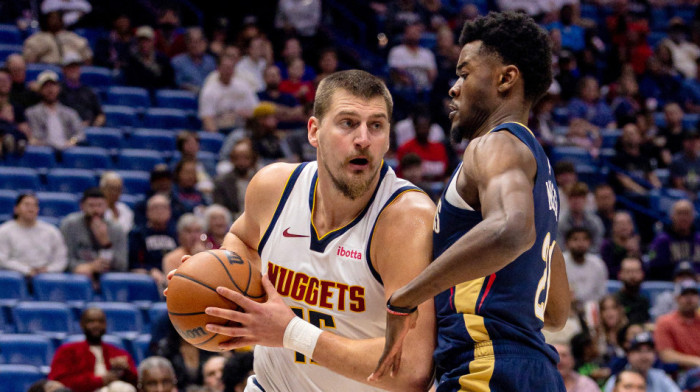 Jokić je mašinaaaa: Ovaj čovek je nezaustavljiv, novi šou i tripl-dabl Srbina (VIDEO)