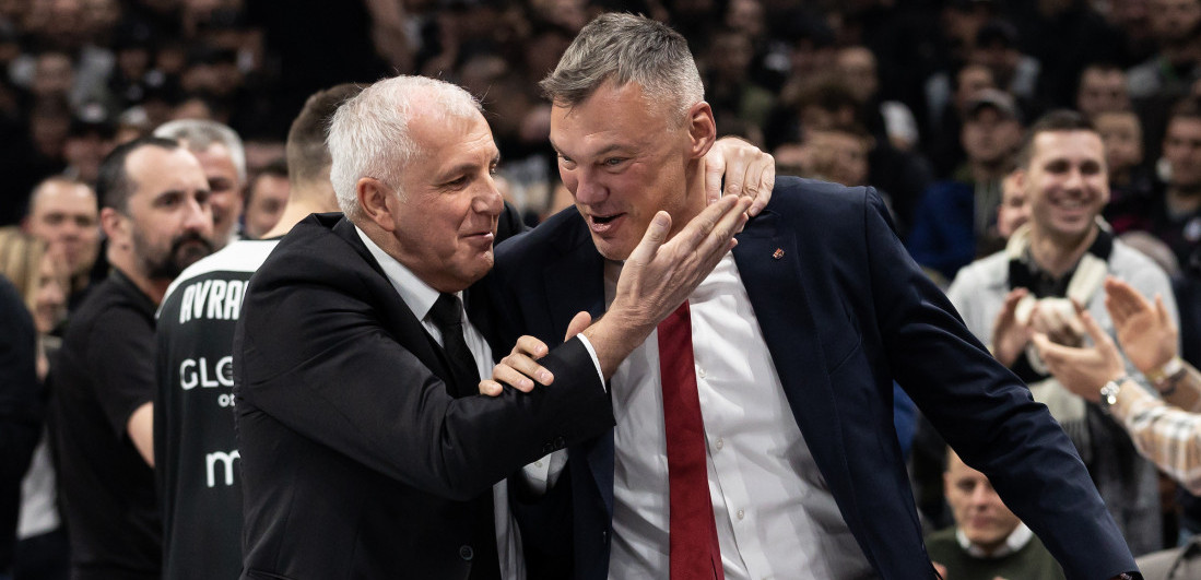 (VIDEO) Obradović i Jasikevičijus uhvaćeni u noćnom provodu: Pogledajte kako su se zabavljali u Atini