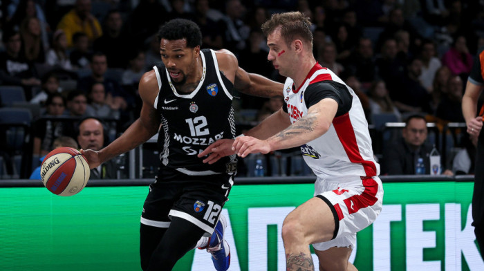 Partizan vodi u Areni: Murinen zapalio "grobare", Braun u odličnom ritmu