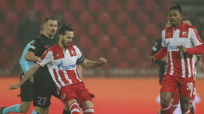 Poluvreme za infarkt na "Marakani": Zvezda ostala sa igračem manje, pa prokockala dve ogromne prilike