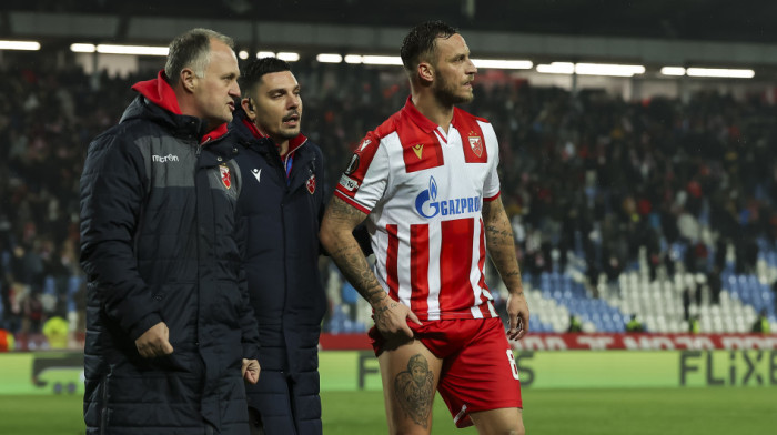 Katastrofalne vesti za Zvezdu: Ponovo se povredio Marko Arnautović