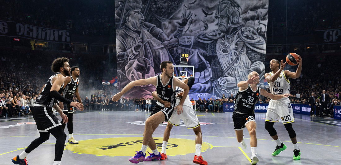 Evroliga oštro kaznila Partizan zbog Miloša Obilića (FOTO/VIDEO)