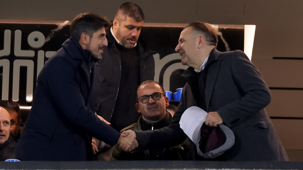 Selektor u Humskoj: Veljko Paunović gleda Partizan (FOTO)