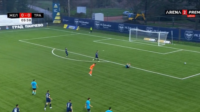 Šok u Kupu Srbije: Golman Železničara dobio crveni karton u šestom minutu (VIDEO)