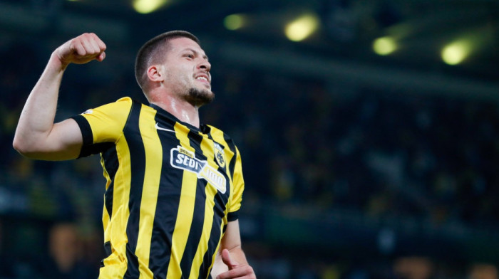 Luka Jović ne planira da se zaustavi - Umalo još jedan het-trik (VIDEO)