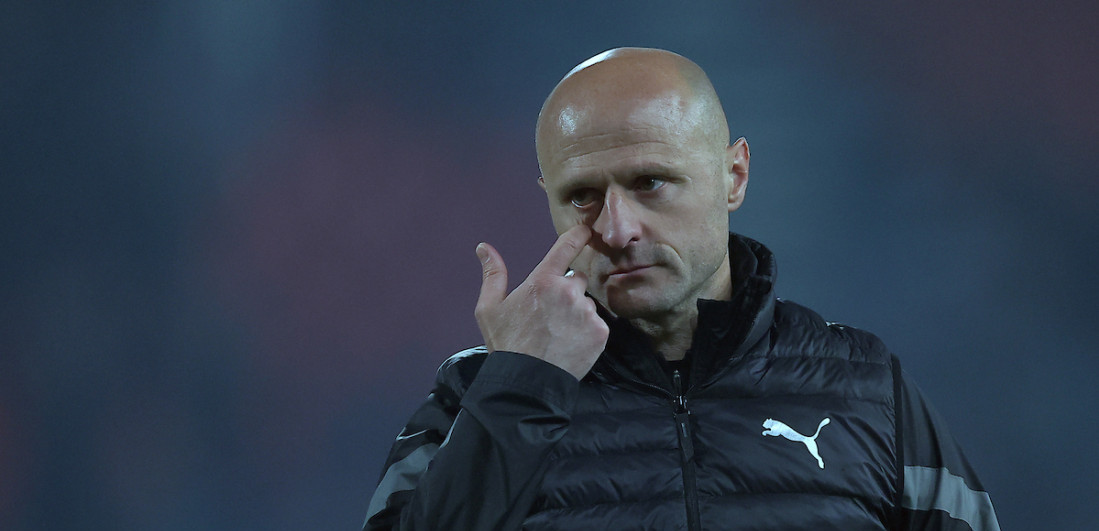 Igor Duljaj u društvu ljubimca Grobara koji je želeo da se vrati!