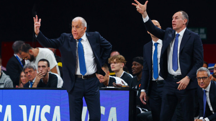 Partizan smestio Željka Obradovića na ovo mesto u Areni: Mnogi nisu primetili ovaj detalj u TV prenosu (FOTO)