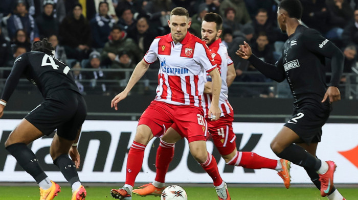 Uzbuđenja odmah na početku - Zvezda i Šturm propustili po ogromnu šansu (VIDEO)