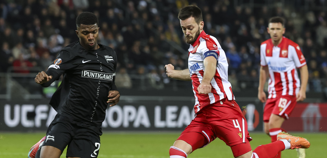 Nebeski skok kapitena: Evo kako je Ivanić doneo vođstvo Zvezdi (VIDEO)