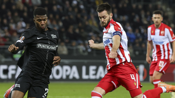 Nebeski skok kapitena: Evo kako je Ivanić doneo vođstvo Zvezdi (VIDEO)