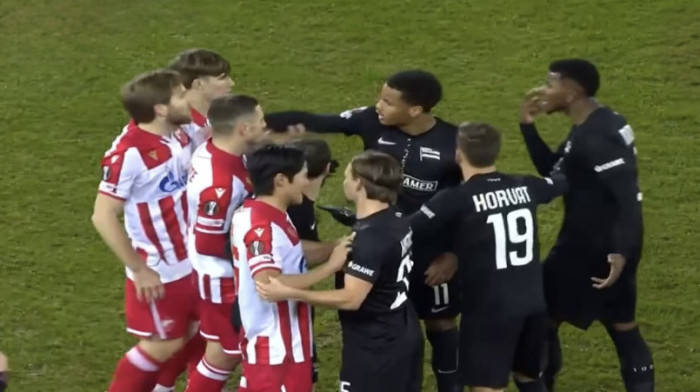 (VIDEO) Umalo došlo do fizičkog obračuna u Gracu: Tenzije na terenu, sukob Kataija i defanzivca Šturma