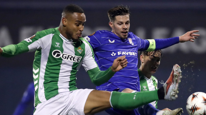 Dok Zvezda pobeđuje: Betis deklasirao Dinamo usred Zagreba (VIDEO)