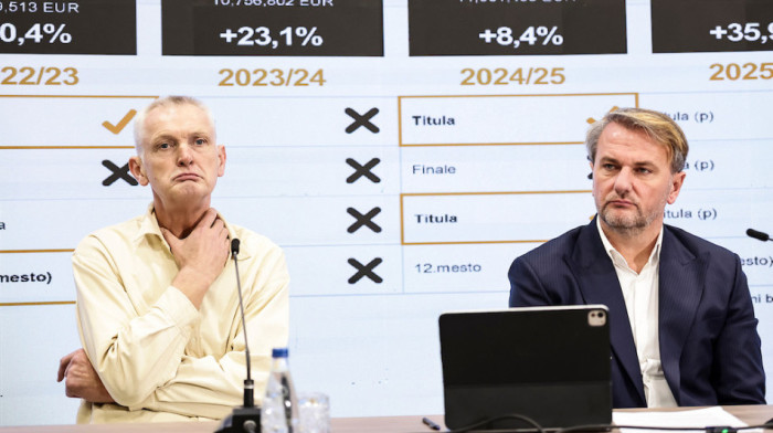 Žestoko obraćanje Mijailovića: Problem su bili rezultati, Uprava nije dovela Partizan na 18. mesto