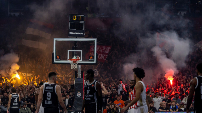 (VIDEO) Evroliga objavila momenat kada su pucale bubne opne u Areni: Partizan i Zvezda pomerili granice