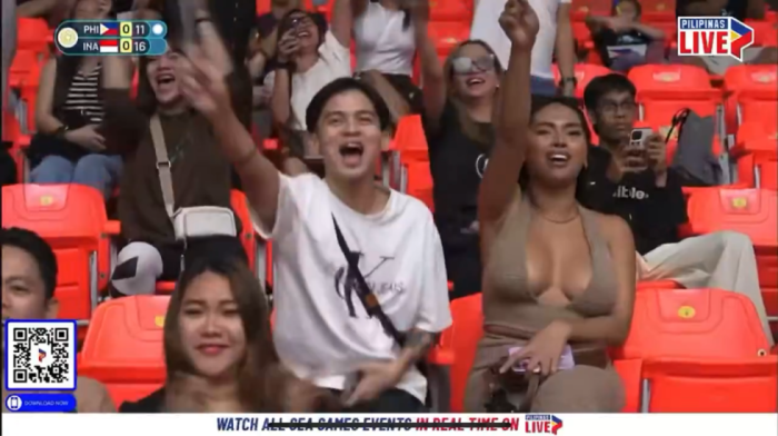 Ups... Pokazala je previše: Navijačica skakala od sreće i napravila šou za odrasle (VIDEO)