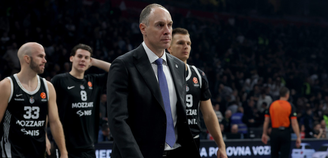 Ocokoljić posle prvog poraza na klupi Partizana: Izvinjavam se zbog nekih stvari...