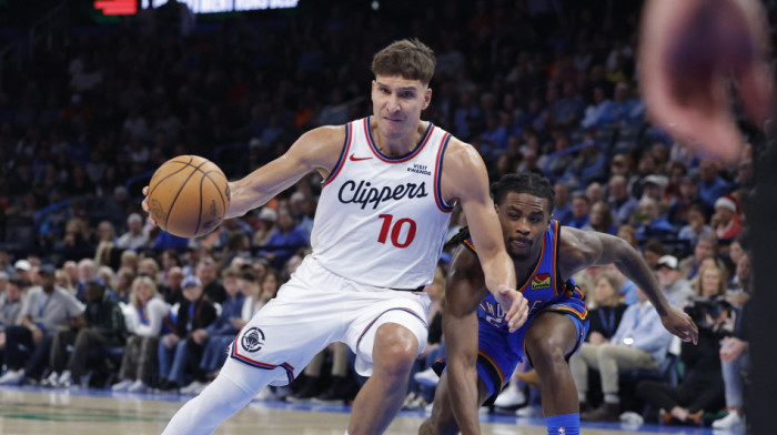 Budi se Bogdan Bogdanović, ubacio 14 poena, ali je Oklahoma bila prejaka