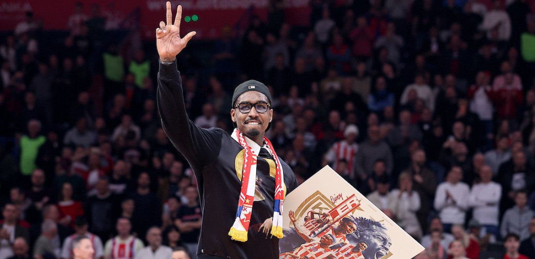 Bio je i ostao miljenik zvezdaša! Arena ponovo klicala Kvinsi Mileru