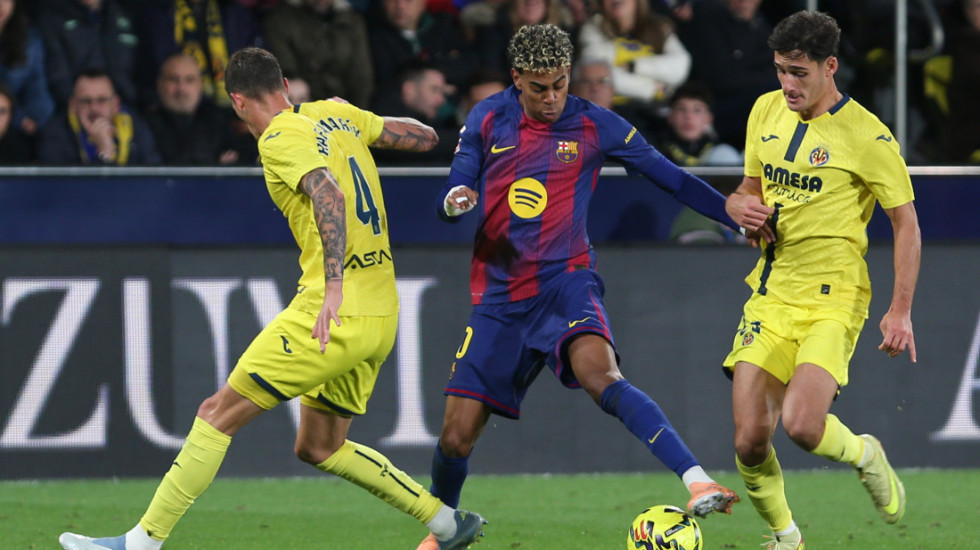 Barsa lako sa "žutom podmornicom": Rafinja načeo, Jamal dokusurio! Crveni karton presudio (VIDEO)