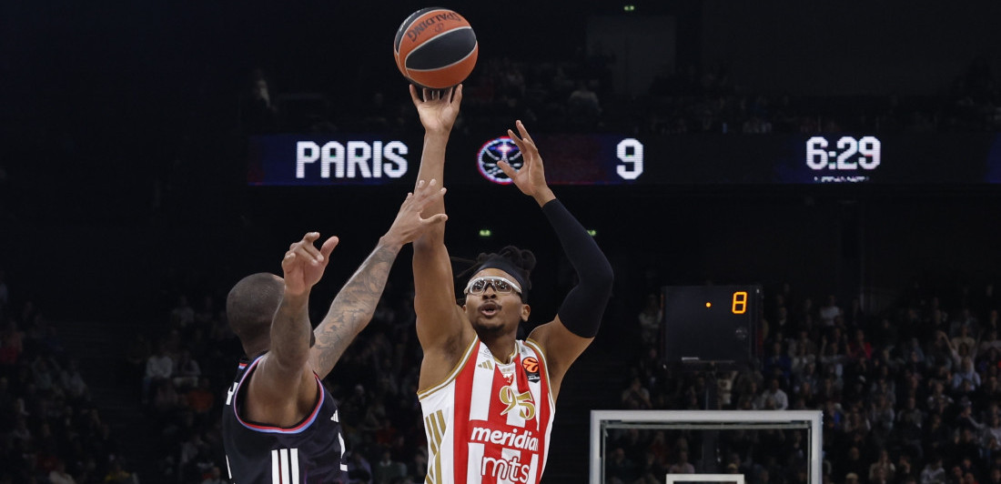 Poluvreme u Parizu: Moneke može do tripl-dabla, ali Zvezda gubi