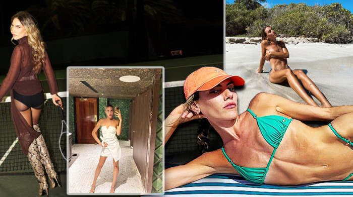 (FOTO/VIDEO) Njene obnažene grudi je videla cela Srbija: Svi bruje o seksi Isidori koja igra tenis u štiklama