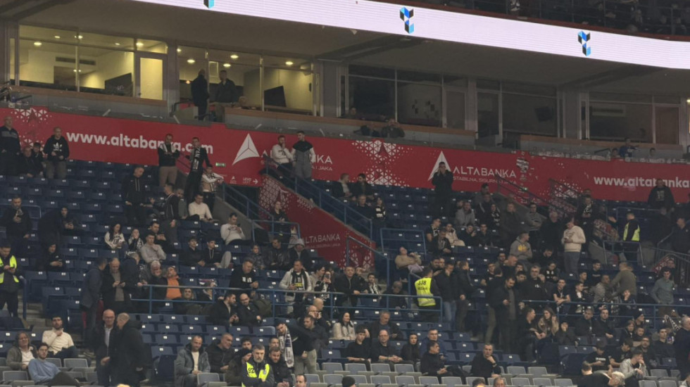 Kakva scena! Poluprazna Arena pred meč Partizana i Makabija: Ovo godinama nije viđeno (VIDEO/FOTO)