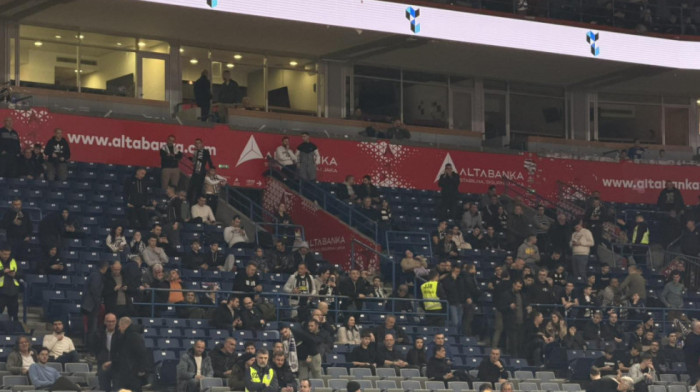 Kakva scena! Poluprazna Arena pred meč Partizana i Makabija: Ovo godinama nije viđeno (VIDEO/FOTO)