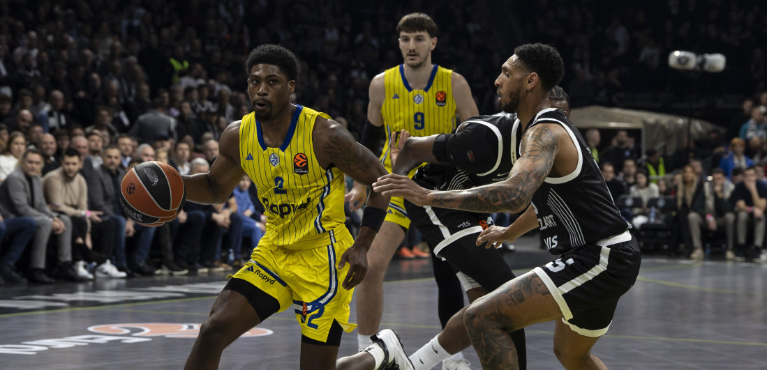 Ko ih je kleo, nije dangubio: Makabi razbio Partizan u Areni, košmarni debi Đoana Penjaroje (FOTO)