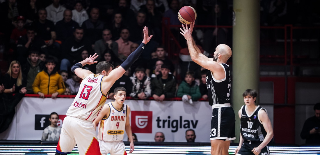 U ABA ligi Partizan nema problema: Kalates 'oprao ruke u Moravi' i odigrao meč za pamćenje