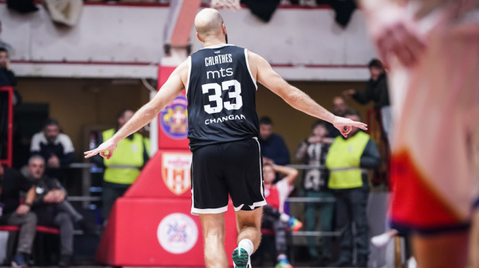 Senzacija u Čačku: Kalates ispisao istoriju u dresu Partizana (VIDEO)