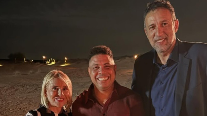 Kakva ekipa! Ana i Vlade Divac u društvu najvećih - Ronaldo nije jedini (FOTO)
