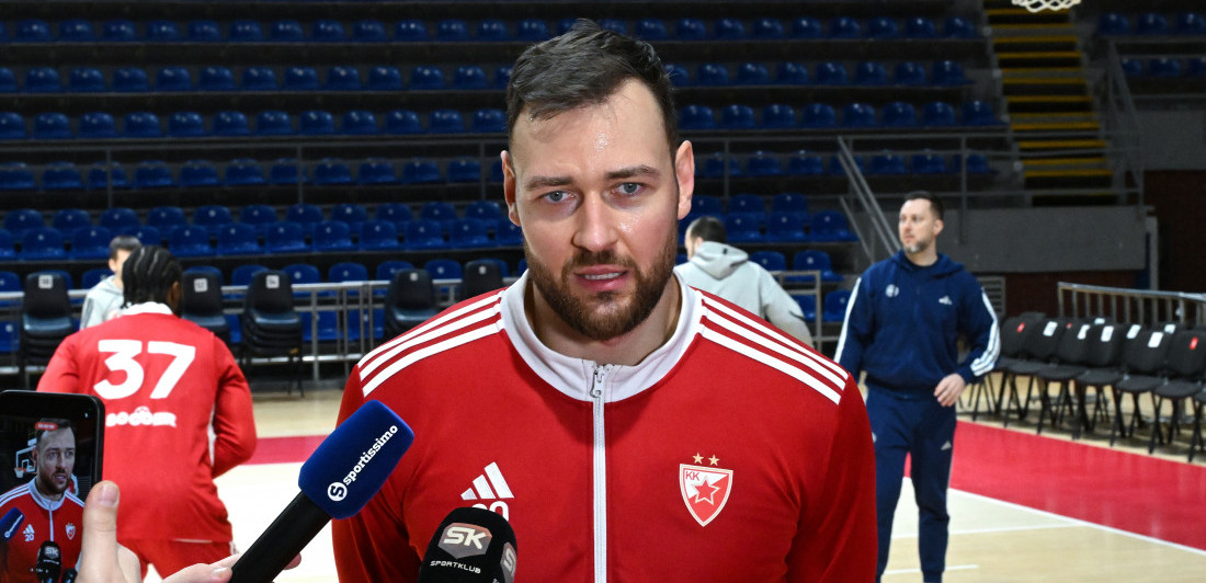 Ne može gore nego kao protiv Partizana: Motiejunas brutalno iskren pred meč Zvezde i Žalgirisa