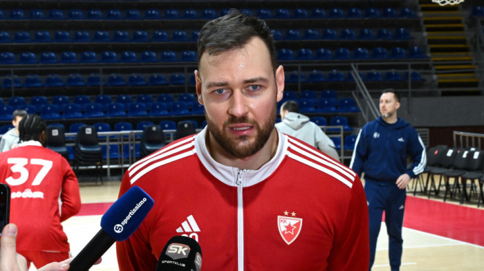 Ne može gore nego kao protiv Partizana: Motiejunas brutalno iskren pred meč Zvezde i Žalgirisa