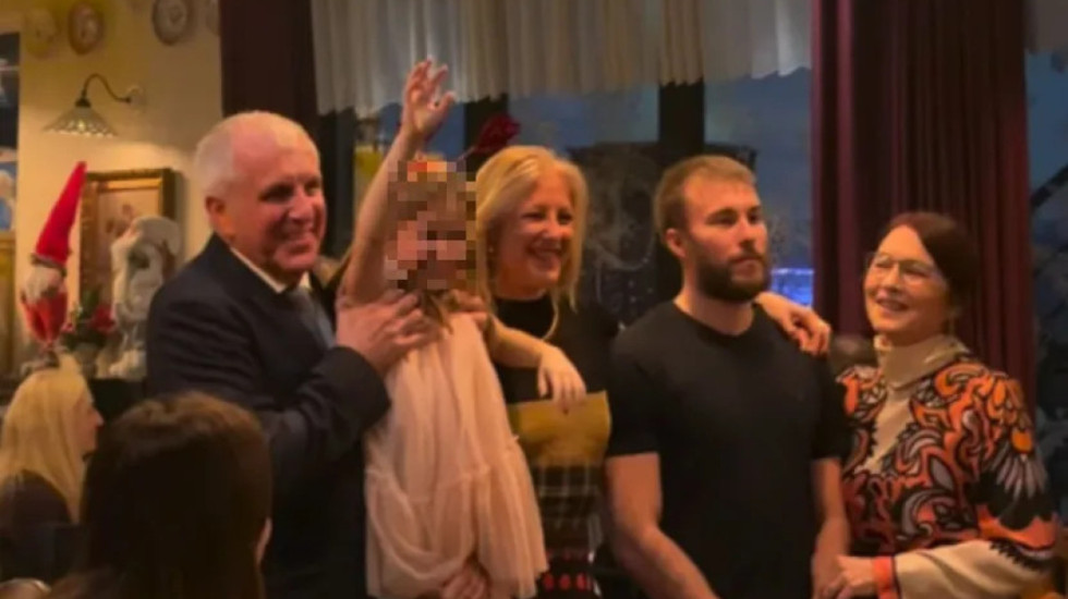 Žoc proslavio slavu dok je Partizan igrao: Gost mu bio i veliki navijač Zvezde (FOTO)