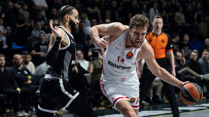 Partizanova nova bruka u Evroligi: Olimpijakos demolirao crno-bele sa čak 38 razlike