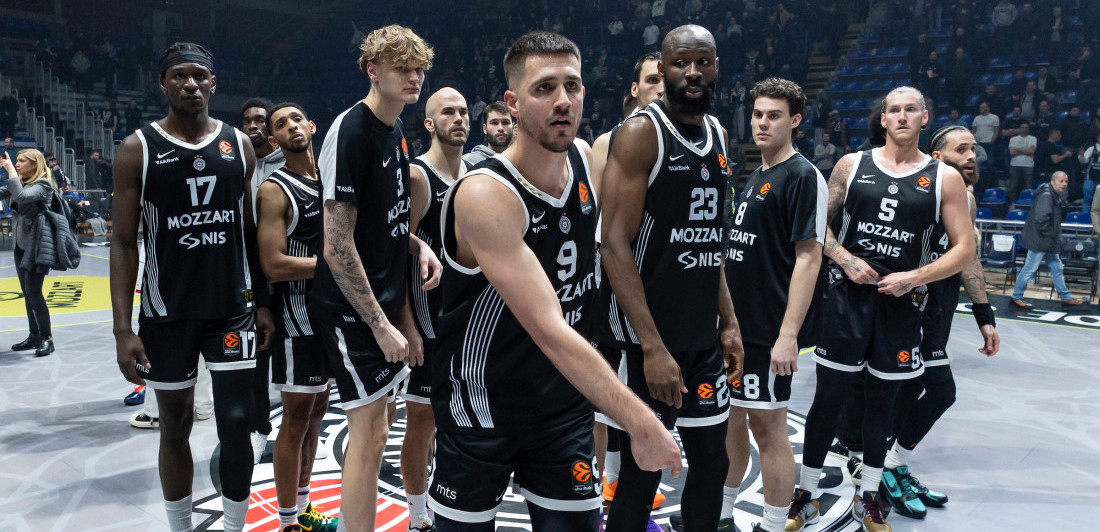 Partizanova nova bruka u Evroligi: Olimpijakos demolirao crno-bele sa čak 38 razlike