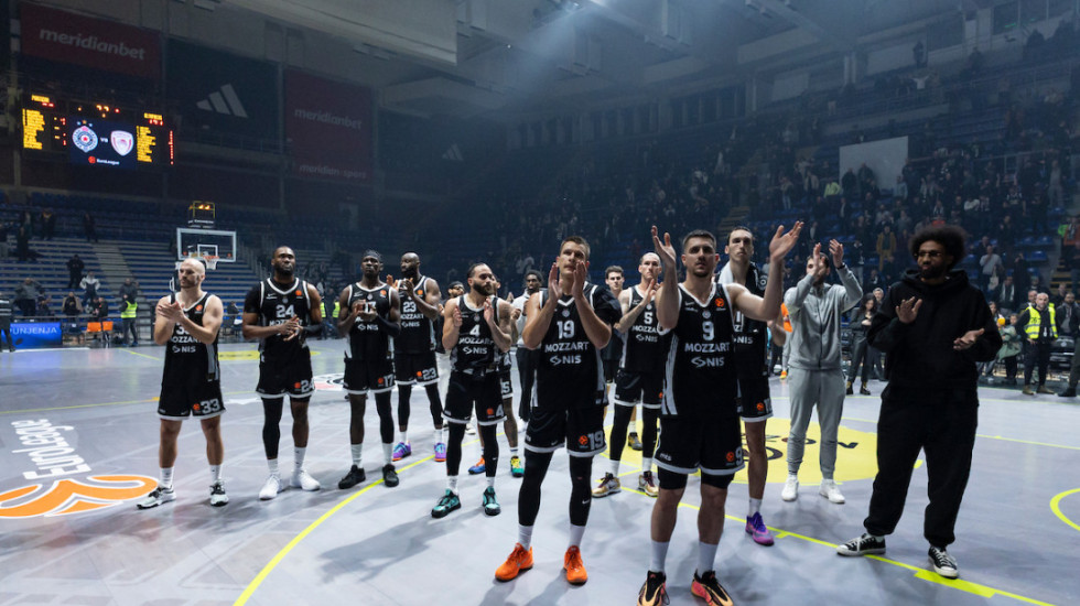 Španci sude Partizanu: Evroliga odredila arbitre za meč crno-belih u Minhenu