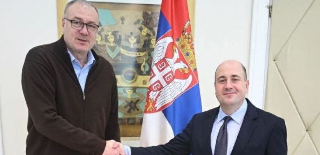 Kozarev razgovarao sa Tanaskovićem o značaju bavljenja sportom za pravilan razvoj učenika u Srbiji