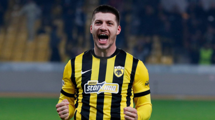 Gori Atina, Jović "on fire"! Četiri komada srpskog reprezentativca protiv Panatinaikosa (VIDEO)