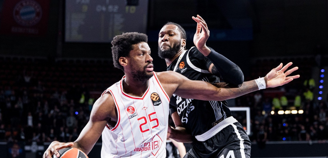 Sramotna igra Partizana - Hapoel ima ogromnu prednost na poluvremenu