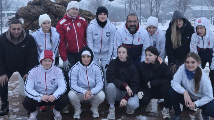 Pripreme za EP: Ženska rvačka reprezentacija u Kanjiži